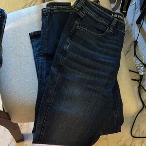 American Eagle Outfitters Women's Deep Indigo Skinny Jeans